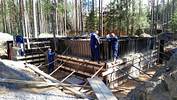 Фундаментная плита с бассейном - СтройЛюкс