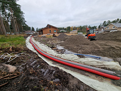 Дренаж  участка в Санкт-Петербурге  - СтройЛюкс