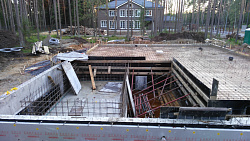 Фундаментная плита с бассейном - СтройЛюкс