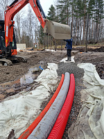Дренаж  участка в Санкт-Петербурге  - СтройЛюкс