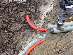 Дренаж  участка в Санкт-Петербурге  - СтройЛюкс