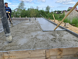 СТРОИТЕЛЬСТВО ФУНДАМЕНТНОЙ ПЛИТЫ В ЛЕСКОЛОВО - СтройЛюкс