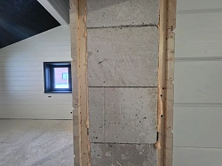 Отделка дома с гаражом имитацией бруса под ключ - СтройЛюкс