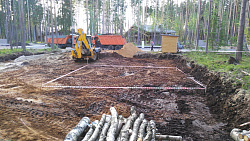 Фундаментная плита с бассейном - СтройЛюкс