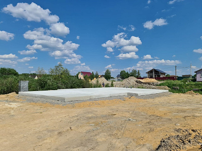 СТРОИТЕЛЬСТВО ФУНДАМЕНТНОЙ ПЛИТЫ В ЛЕСКОЛОВО