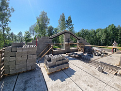 ДОМ ИЗ КЕРАМЗИТОБЕТОННЫХ БЛОКОВ КП ИВОЛГА - СтройЛюкс