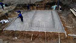 Фундаментная плита с бассейном - СтройЛюкс