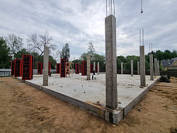  - строительство монолитного коттеджа СПб - детальное фото - СтройЛюкс