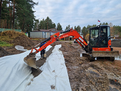 Дренаж  участка в Санкт-Петербурге  - СтройЛюкс