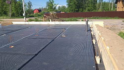 СТРОИТЕЛЬСТВО ФУНДАМЕНТНОЙ ПЛИТЫ НА БЕТОННЫХ СВАЯХ - СтройЛюкс