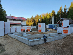 ДОМ ИЗ ГАЗОБЕТОНА И БЛАГОУСТРОЙСТВО УЧАСТКА - СтройЛюкс