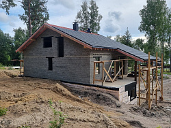 ДОМ ИЗ КЕРАМЗИТОБЕТОННЫХ БЛОКОВ КП ИВОЛГА - СтройЛюкс