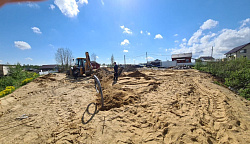 СТРОИТЕЛЬСТВО ФУНДАМЕНТНОЙ ПЛИТЫ В ЛЕСКОЛОВО - СтройЛюкс