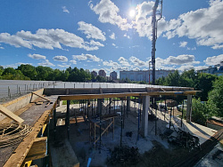  - строительство монолитного коттеджа СПб - детальное фото - СтройЛюкс