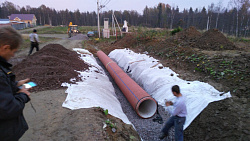 УСТРОЙСТВО ВЪЕЗДА НА УЧАСТОК ЧЕРЕЗ ДРЕНАЖНУЮ КАНАВУ - СтройЛюкс