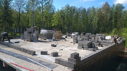 ДОМ ИЗ КЕРАМЗИТОБЕТОННЫХ БЛОКОВ КП ИВОЛГА - СтройЛюкс