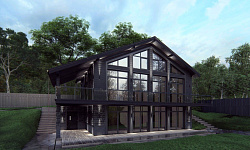 ДОМ ИЗ КЕРАМЗИТОБЕТОННЫХ БЛОКОВ КП ИВОЛГА - СтройЛюкс