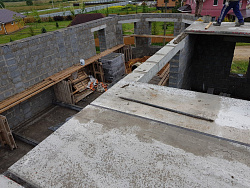 СТРОИТЕЛЬСТВО КОТТЕДЖА ИЗ КЕРАМЗИТОБЕТОННЫХ БЛОКОВ - СтройЛюкс