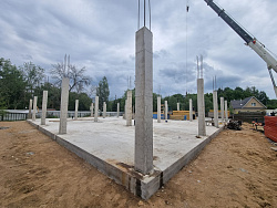  - строительство монолитного коттеджа СПб - детальное фото - СтройЛюкс