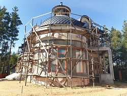 ДОМ ИЗ КЕРАМЗИТОБЕТОННЫХ БЛОКОВ. Цокольный этаж. - СтройЛюкс