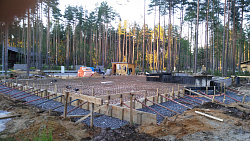 Фундаментная плита с бассейном - СтройЛюкс