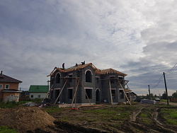 СТРОИТЕЛЬСТВО КОТТЕДЖА ИЗ КЕРАМЗИТОБЕТОННЫХ БЛОКОВ - СтройЛюкс