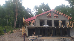 ДОМ ИЗ КЕРАМЗИТОБЕТОННЫХ БЛОКОВ КП ИВОЛГА - СтройЛюкс