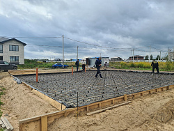 СТРОИТЕЛЬСТВО ФУНДАМЕНТНОЙ ПЛИТЫ ПОД ДОМ И ПОД БЕСЕДКУ - СтройЛюкс