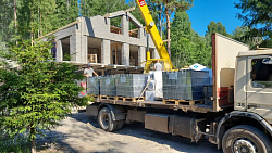 ДОМ ИЗ КЕРАМЗИТОБЕТОННЫХ БЛОКОВ КП ИВОЛГА - СтройЛюкс