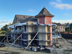 Отделка фасада клинкерной плиткой в Санкт-Петербурге - СтройЛюкс