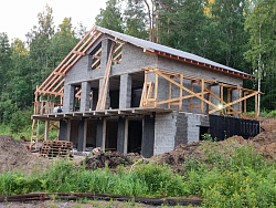 ДОМ ИЗ КЕРАМЗИТОБЕТОННЫХ БЛОКОВ КП ИВОЛГА - СтройЛюкс