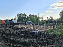 СТРОИТЕЛЬСТВО ФУНДАМЕНТНОЙ ПЛИТЫ НА БЕТОННЫХ СВАЯХ - СтройЛюкс