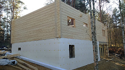 П. Кузьмоловский "ДОМ ПОД КЛЮЧ ИЗ КЛЕЕНОГО БРУСА" - СтройЛюкс