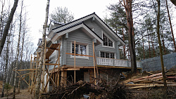 П. Кузьмоловский "ДОМ ПОД КЛЮЧ ИЗ КЛЕЕНОГО БРУСА" - СтройЛюкс