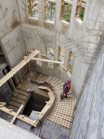 ДОМ ИЗ КЕРАМЗИТОБЕТОННЫХ БЛОКОВ. Цокольный этаж. - СтройЛюкс