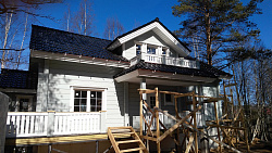 П. Кузьмоловский "ДОМ ПОД КЛЮЧ ИЗ КЛЕЕНОГО БРУСА" - СтройЛюкс