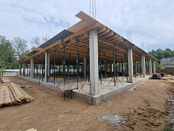  - строительство монолитного коттеджа СПб - детальное фото - СтройЛюкс