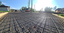 Монолитная плита на забивных сваях - СтройЛюкс