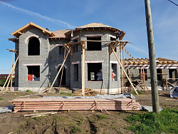 СТРОИТЕЛЬСТВО КОТТЕДЖА ИЗ КЕРАМЗИТОБЕТОННЫХ БЛОКОВ - СтройЛюкс