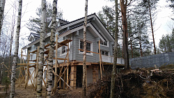 П. Кузьмоловский "ДОМ ПОД КЛЮЧ ИЗ КЛЕЕНОГО БРУСА" - СтройЛюкс