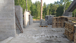 ДОМ ИЗ КЕРАМЗИТОБЕТОННЫХ БЛОКОВ КП ИВОЛГА - СтройЛюкс