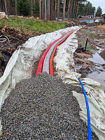 Дренаж  участка в Санкт-Петербурге  - СтройЛюкс