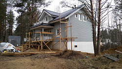 П. Кузьмоловский "ДОМ ПОД КЛЮЧ ИЗ КЛЕЕНОГО БРУСА" - СтройЛюкс