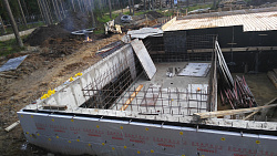 Фундаментная плита с бассейном - СтройЛюкс