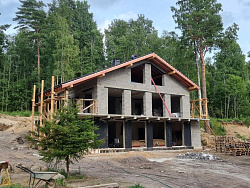 ДОМ ИЗ КЕРАМЗИТОБЕТОННЫХ БЛОКОВ КП ИВОЛГА - СтройЛюкс