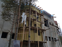 ДОМ ИЗ КЕРАМЗИТОБЕТОННЫХ БЛОКОВ. Цокольный этаж. - СтройЛюкс