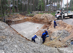 Фундаментная плита с бассейном - СтройЛюкс