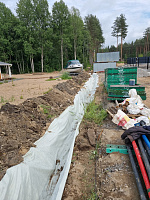 Дренаж  участка в Санкт-Петербурге  - СтройЛюкс