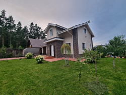 ДОМ ИЗ ГАЗОБЕТОНА И БЛАГОУСТРОЙСТВО УЧАСТКА - СтройЛюкс