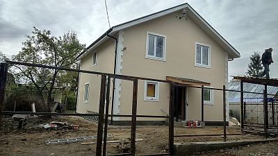 Ломоносовский р-н "ДОМ ПОД КЛЮЧ ИЗ ГАЗОБЕТОНА"